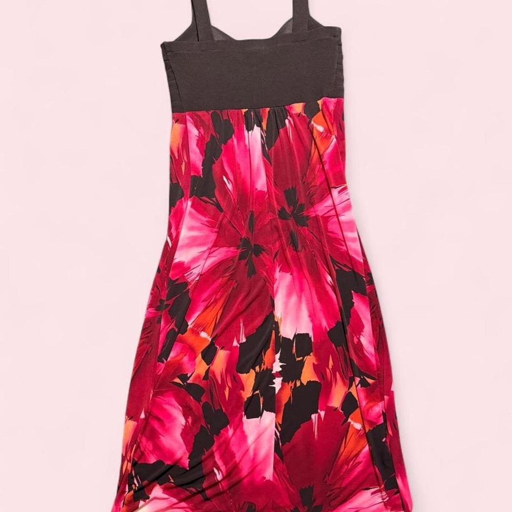 Intermission Black and pink floral maxi dress - Picture 4 of 6